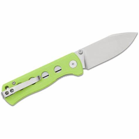 QSP Canary Folder 2.84" 14C28N Neon G10 QS150-C1