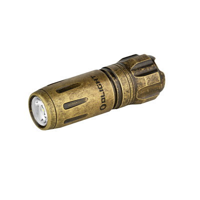 Olight i18 Brass Keychain Flashlight (180 Lumens)