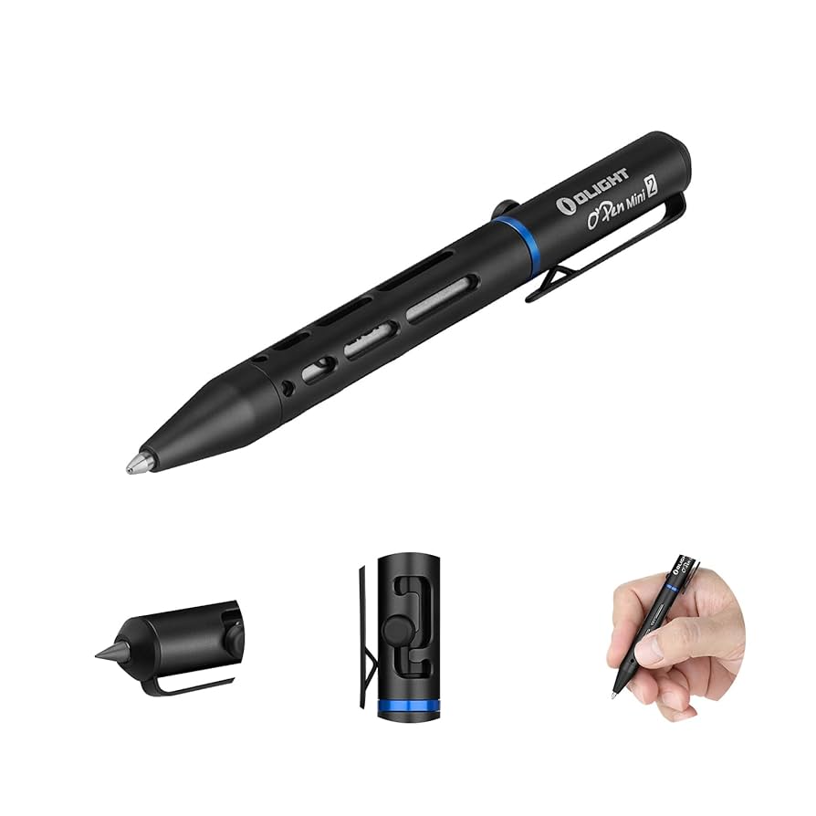 OLIGHT O'Pen Mini 2 Ballpoint Pen - Black