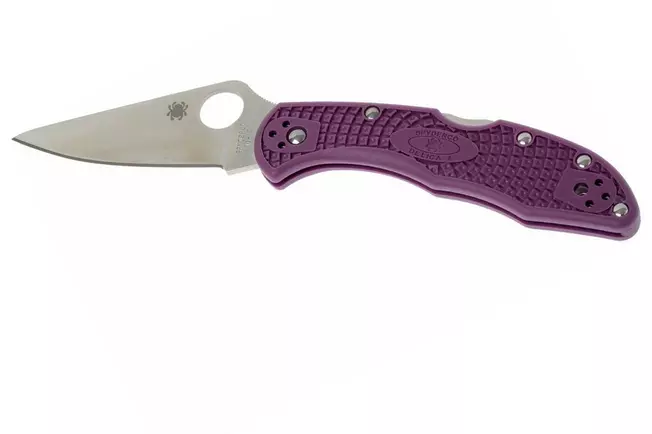 Spyderco Delica 4 Purple C11FPPR pocket knife