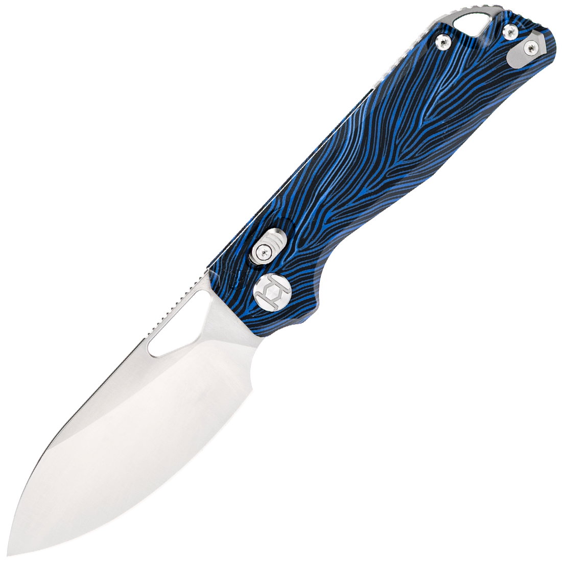 Kunwu Pulsar Gmascus Blue LMAX steel
