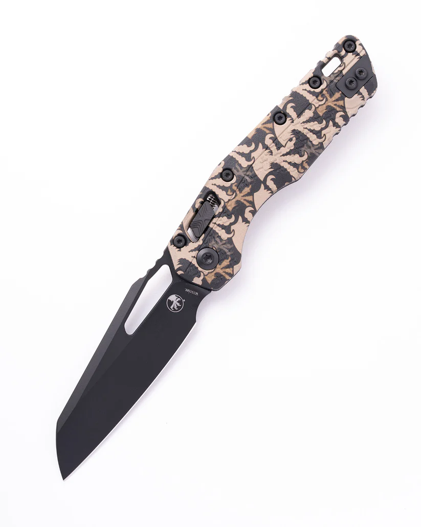 Microtech MSI® S/E Claw Burst Camo - 210T-1PMCWC-Z4