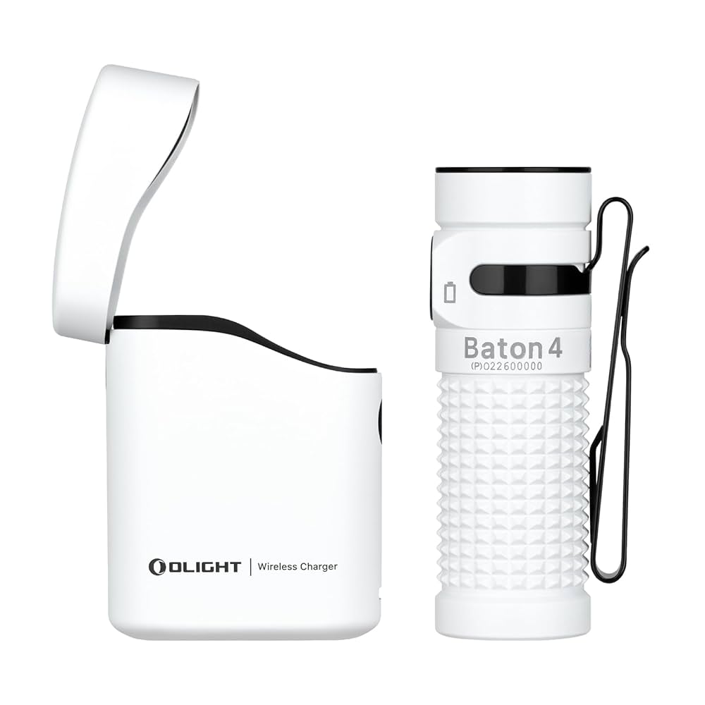Olight Baton 4 Premium Edition White