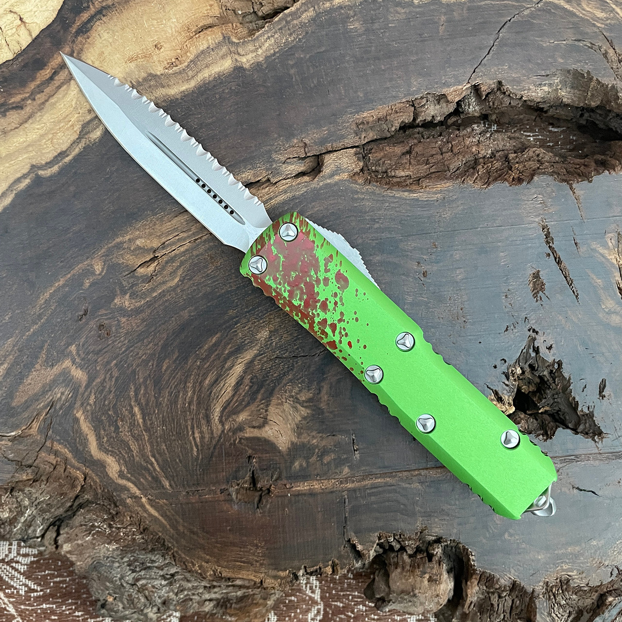 Microtech UTX-85 S/E OTF Auto Knife Zombie