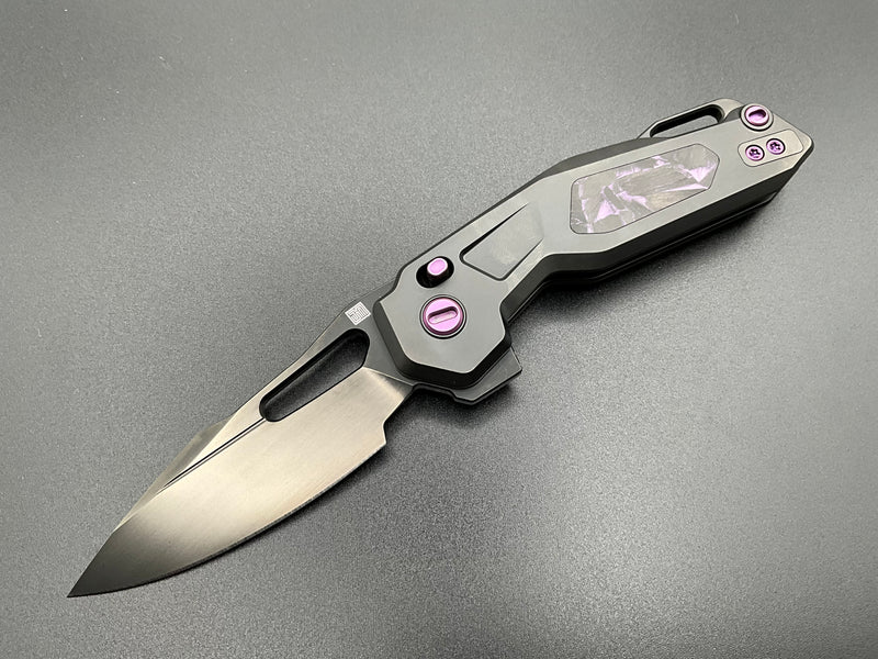 Ketuo Knife - Mini Griffin - Black Purple - DLC-P